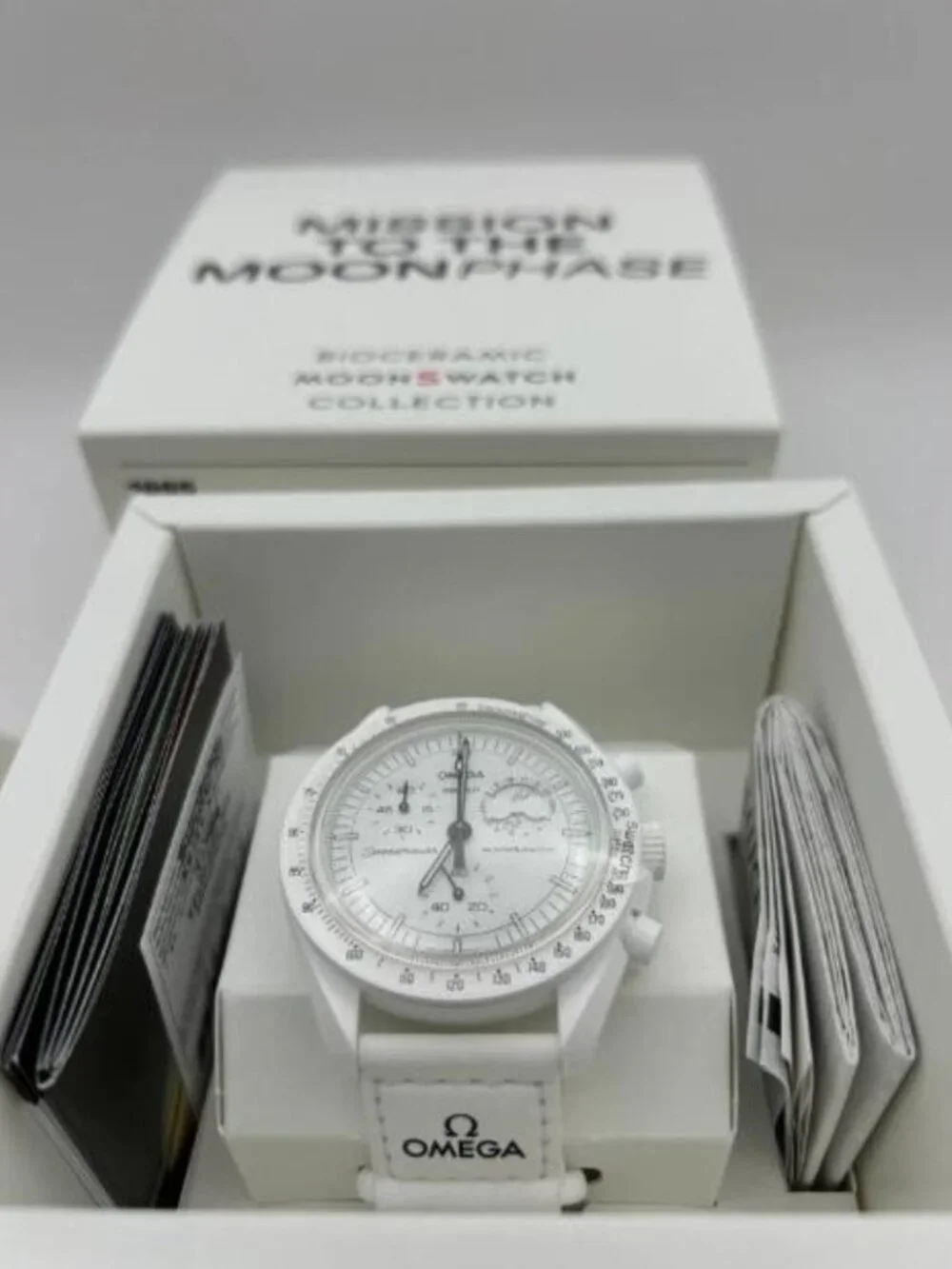 Swatch X Omega Snoopy So33w700 Analog Quartz Men Omega Swatch Mission